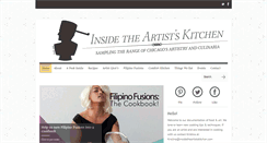 Desktop Screenshot of insidetheartistskitchen.com
